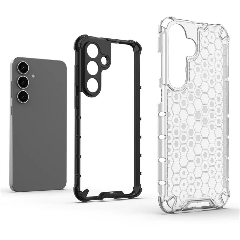 Telefonfodral Transparent Stötsäkert för Samsung Galaxy S25 Plus 2
