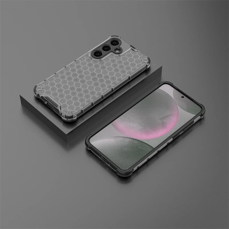 Telefonfodral Transparent Stötsäkert för Samsung Galaxy S25 Plus 9
