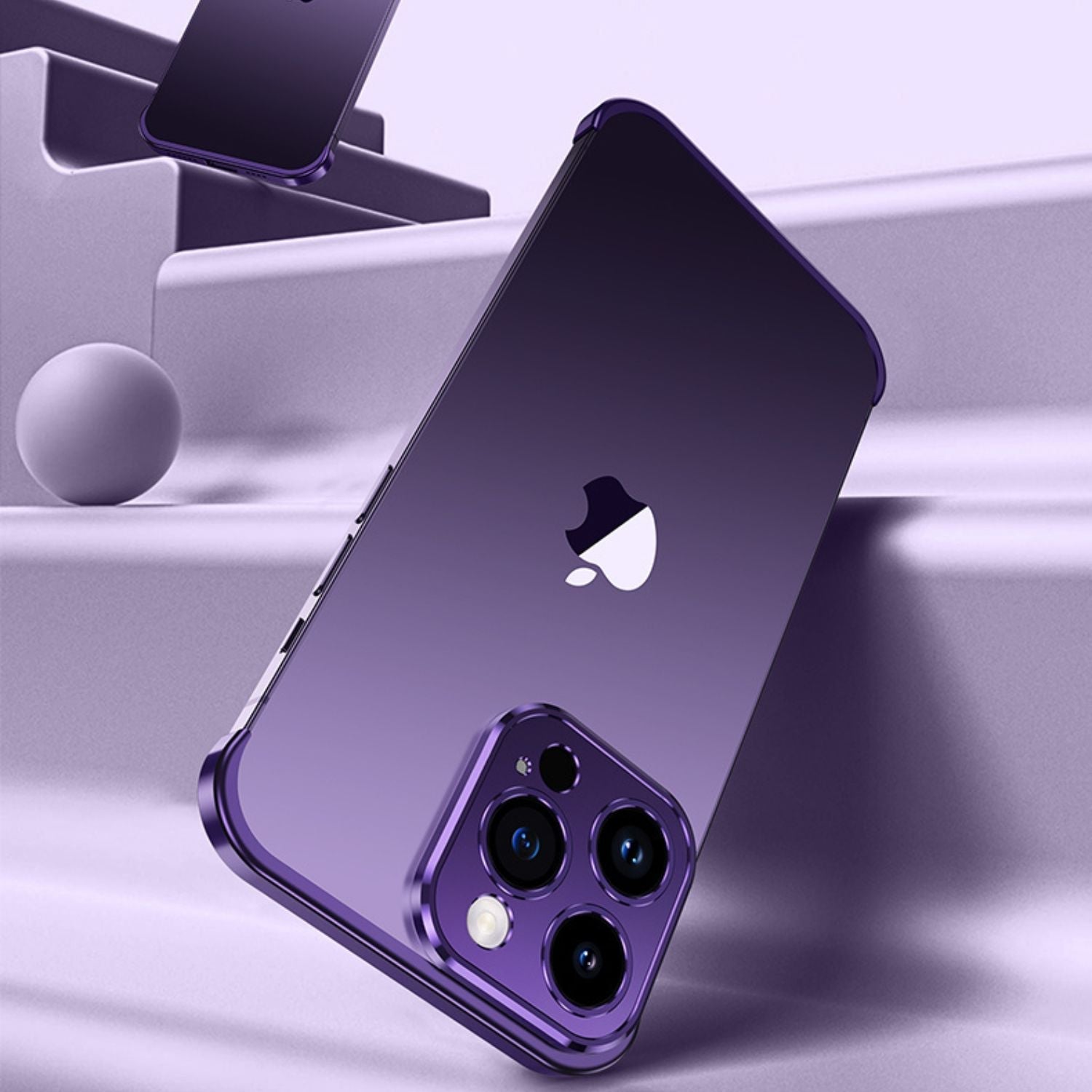 Telefonfodral Ultratunn Metall Skyddande Design 8