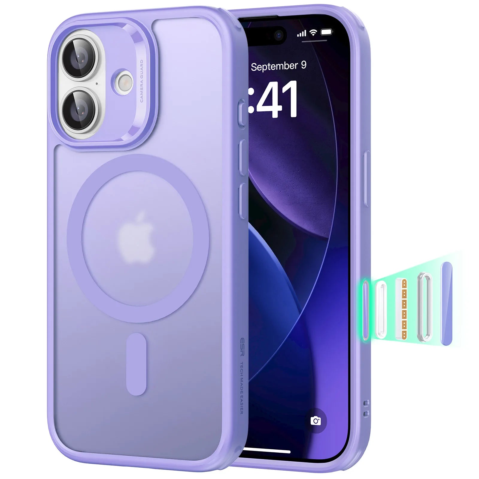 Telefonfodral för iPhone 17 Pro Max med MagSafe och Kamerakontroll 13
