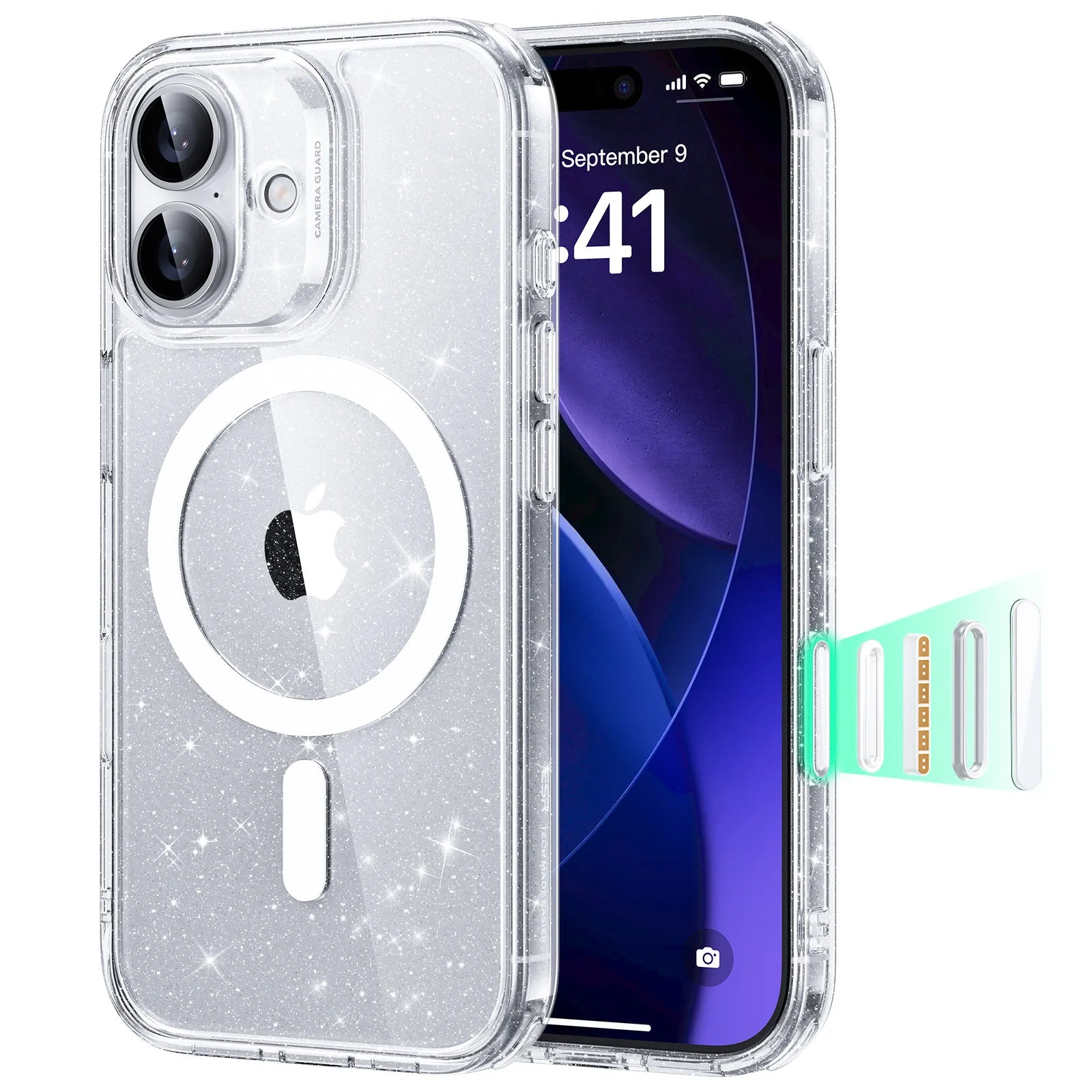 Telefonfodral för iPhone 17 Pro Max med MagSafe och Kamerakontroll 7