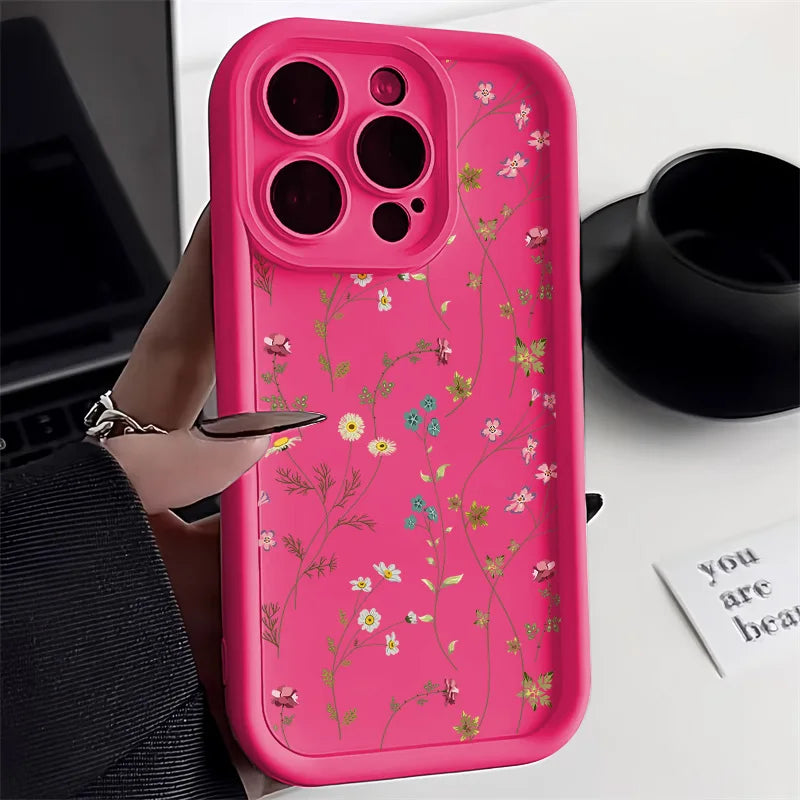 Telefonfodral för iPhone med Blommönster 10