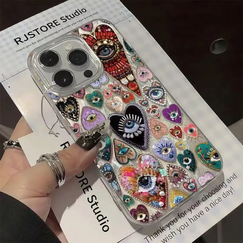 Telefonfodral för iPhone med Målning 1