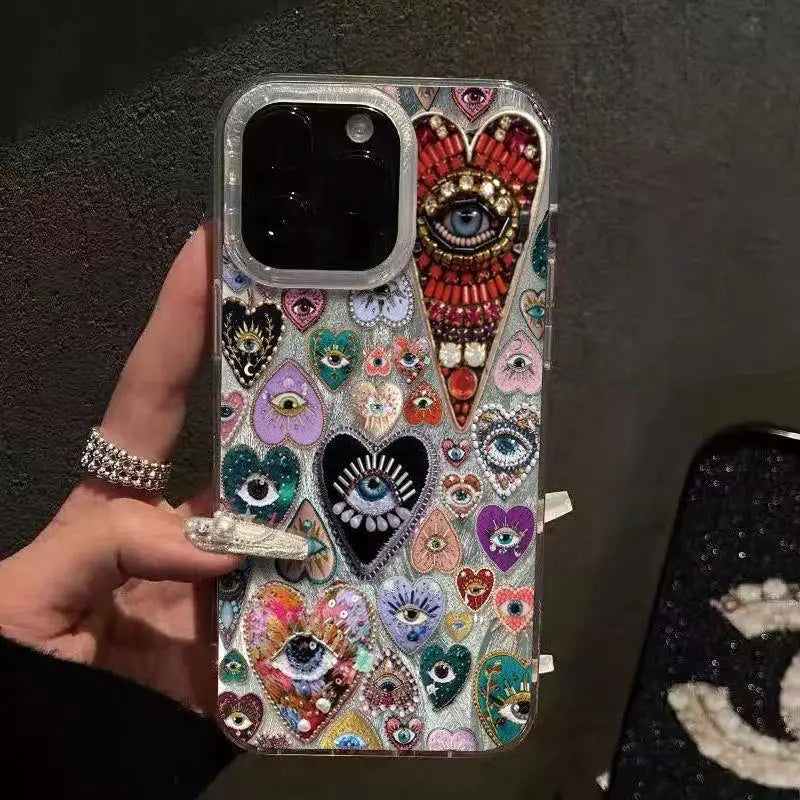 Telefonfodral för iPhone med Målning 3