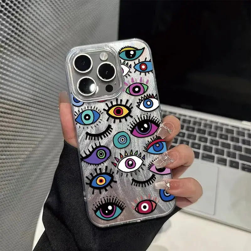 Telefonfodral för iPhone med Målning 6