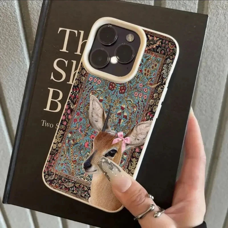 Telefonfodral med Blommotiv för iPhone 0