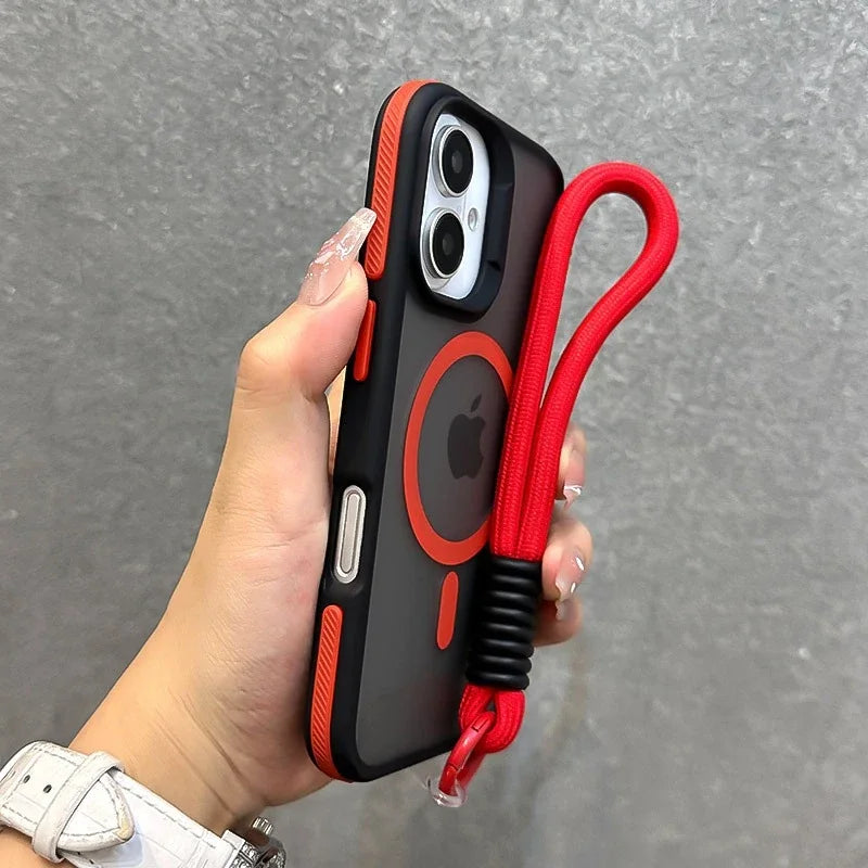 Telefonfodral med Lanyard för iPhone Pro Max 8