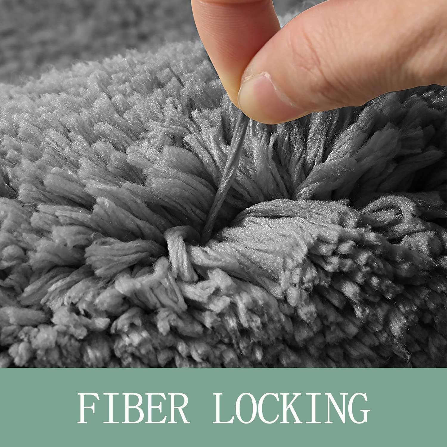 Tjock Badmatta i Mikrofiber Mjuk 4