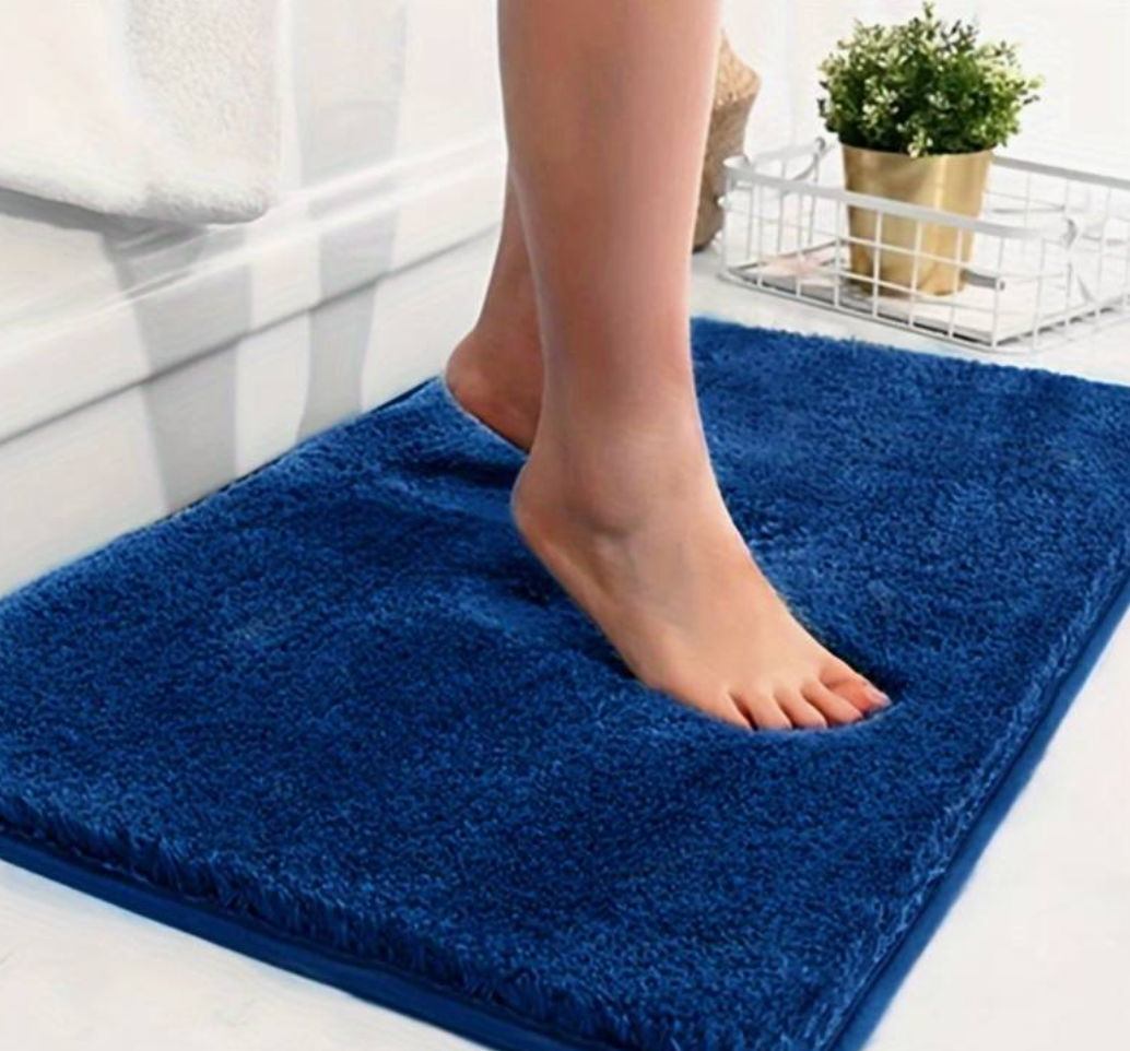 Tjock Badmatta i Mikrofiber Mjuk 9