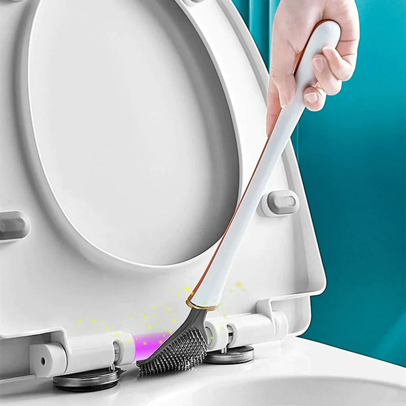 Toalettborste med Innovativ Design och Väggmontering 1