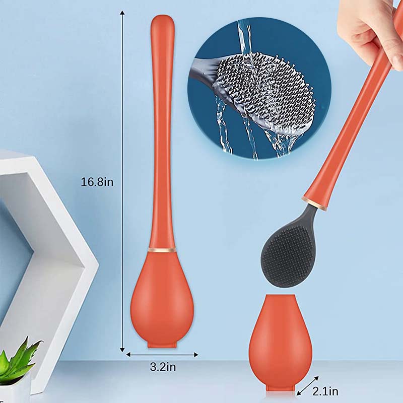 Toalettborste med Innovativ Design och Väggmontering 4