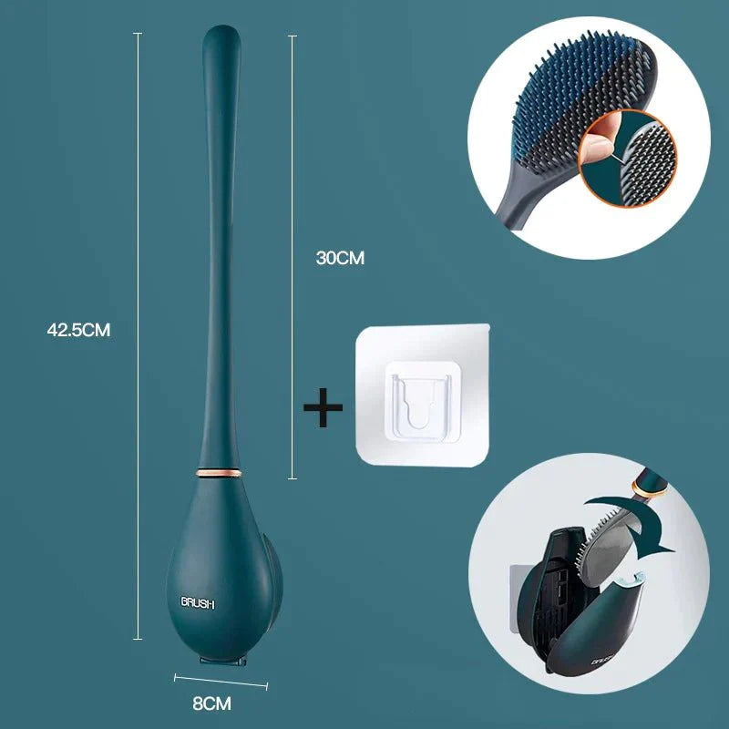 Toalettborste med Innovativ Design och Väggmontering 5