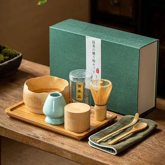 Traditionellt Matcha Presentset för Teälskare 6