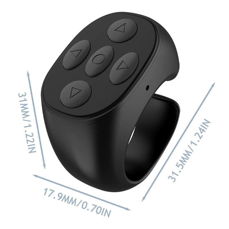 Trådlös Bluetooth-fjärrkontrollring för Enheter 8
