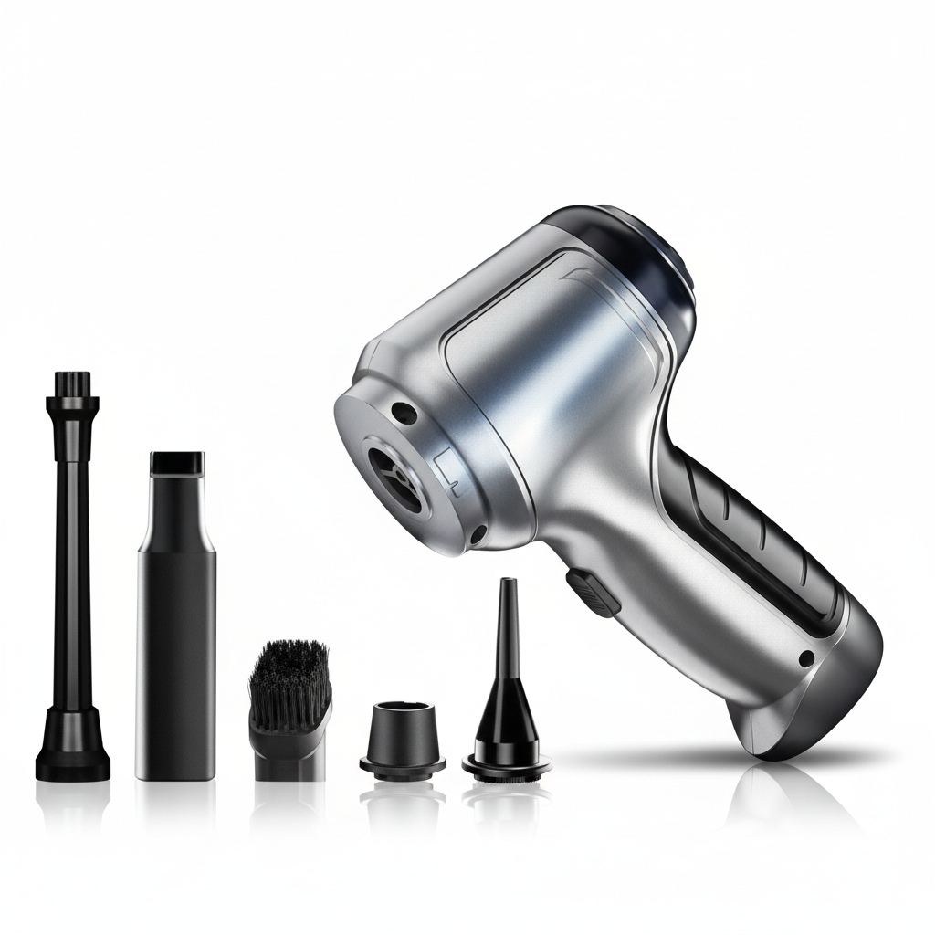 Trådlös Dammsugare för Bil med Ergonomisk Design 0