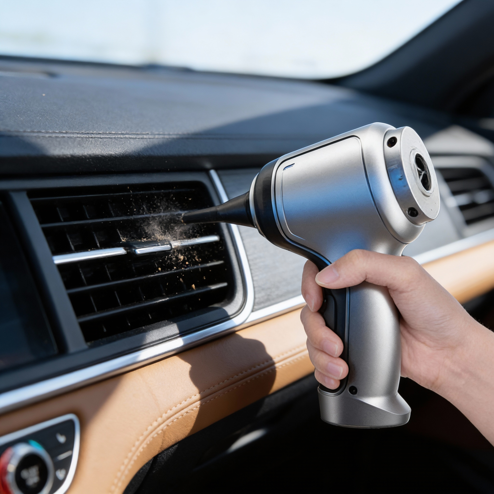 Trådlös Dammsugare för Bil med Ergonomisk Design 1