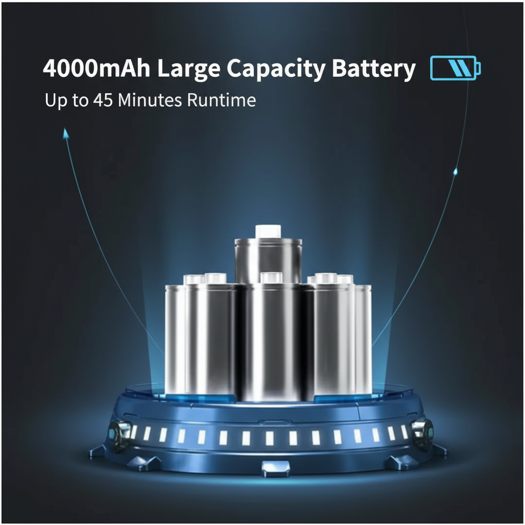 Trådlös Dammsugare för Bil med Ergonomisk Design 3