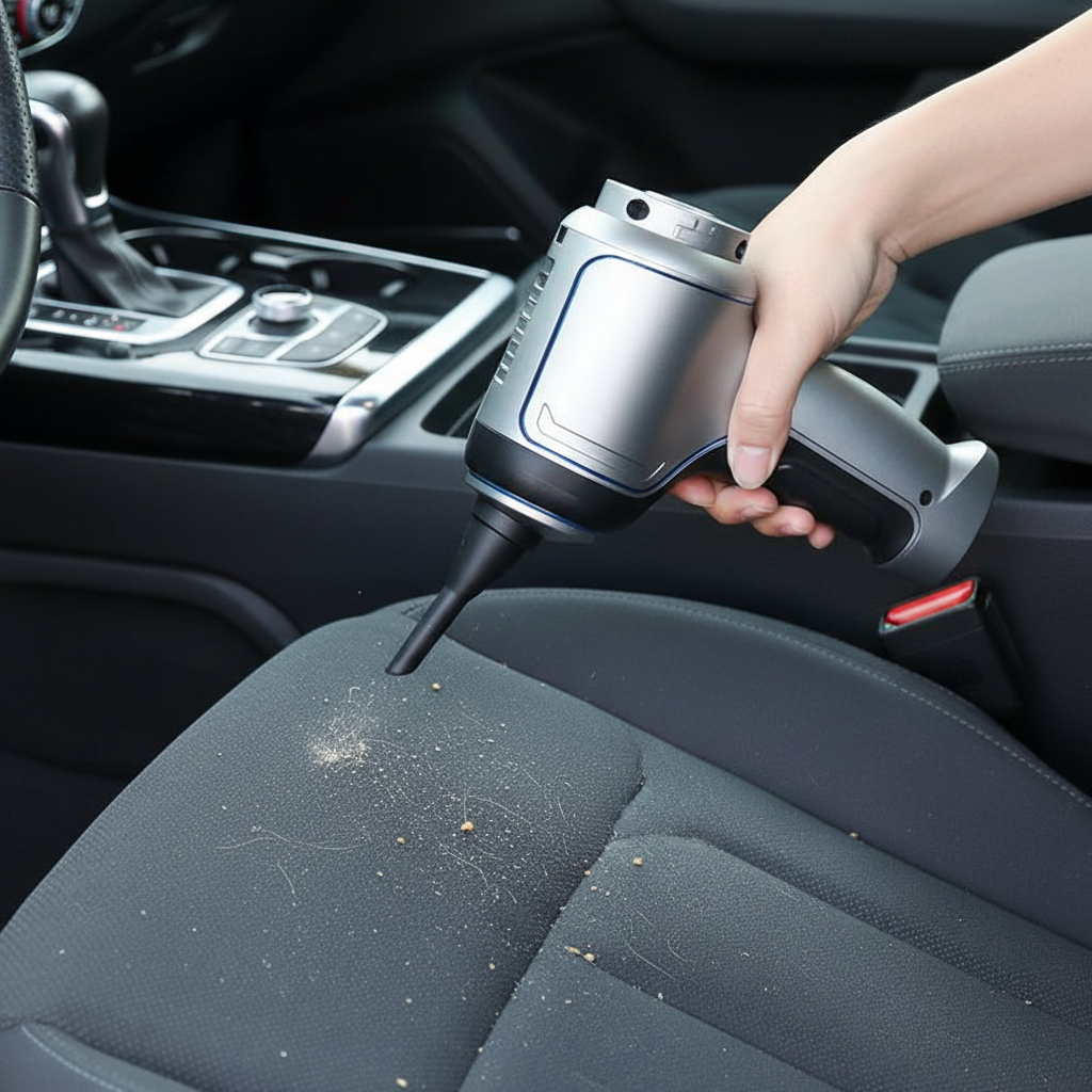 Trådlös Dammsugare för Bil med Ergonomisk Design 5