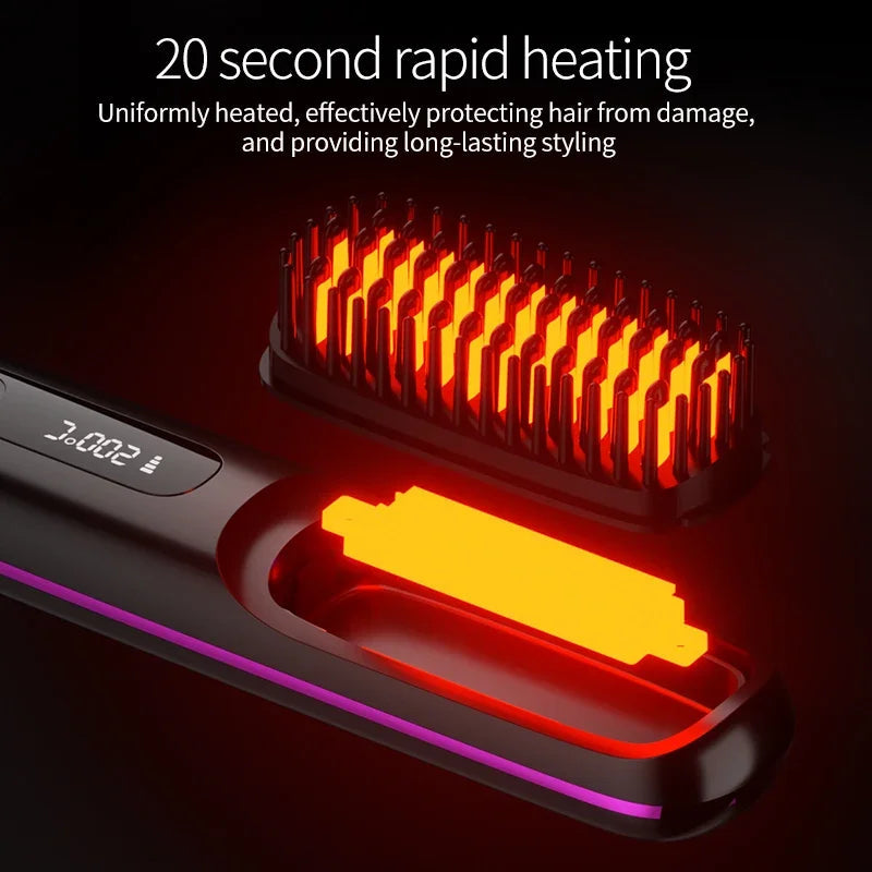 Trådlös Hårstyler med LCD-skärm 3