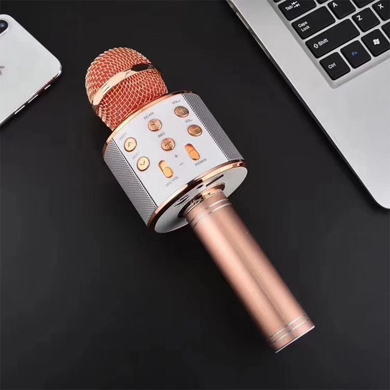 Trådlös Karaokemikrofon för Underhållning 0