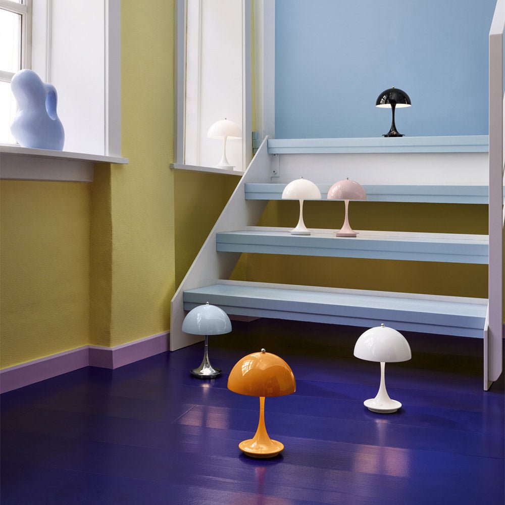 Trådlös LED-bordslampa Modern Design 6