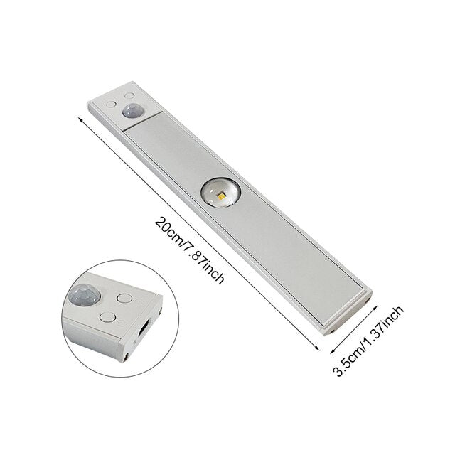 Trådlös LED-lampa med Rörelsesensor 8