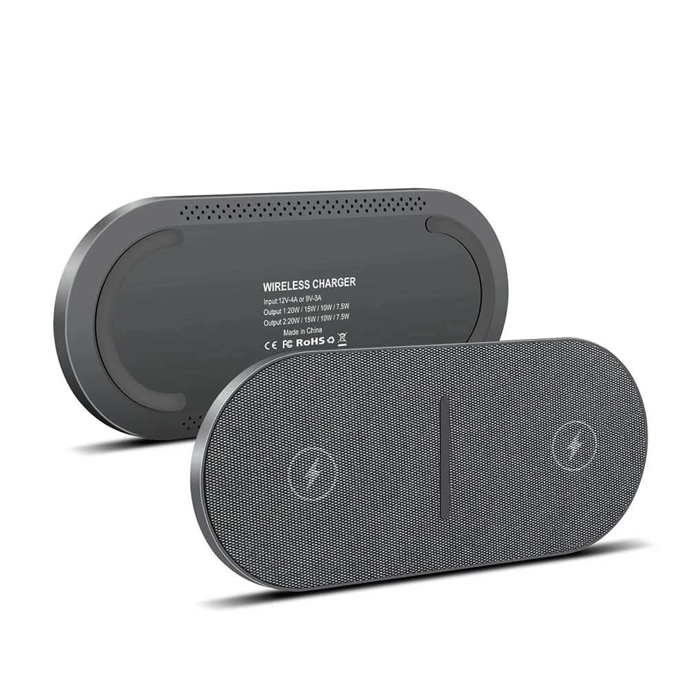 Trådlös Laddningsstation 40W för iPhone och Samsung 7