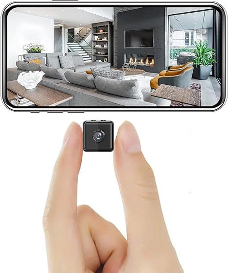 Trådlös Mini WiFi Säkerhetskamera 1080P Med Appkontroll 0