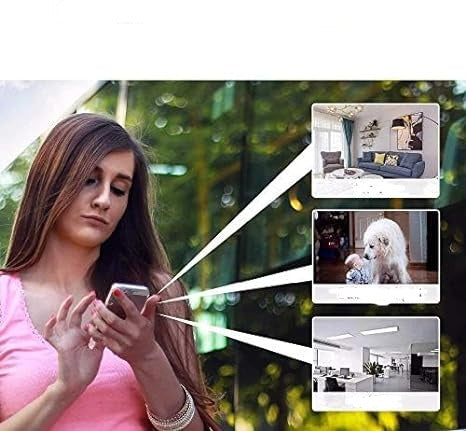 Trådlös Mini WiFi Säkerhetskamera 1080P Med Appkontroll 6