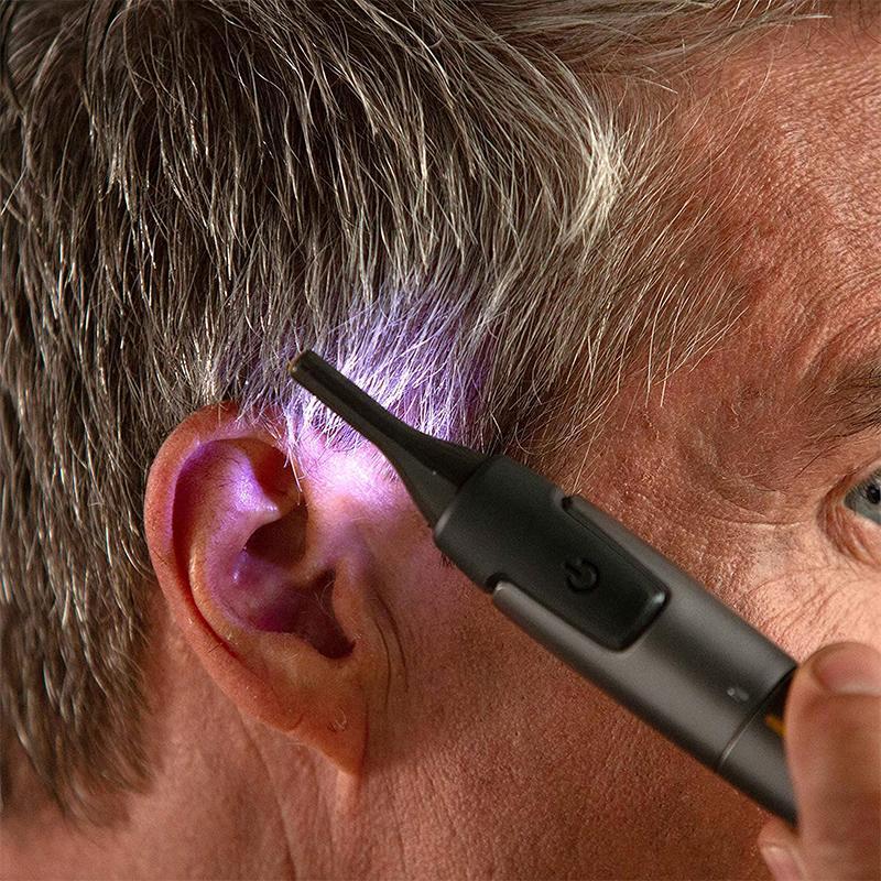 Trådlös Precisionstrimmer För Ansiktshår Kompakt Design 4