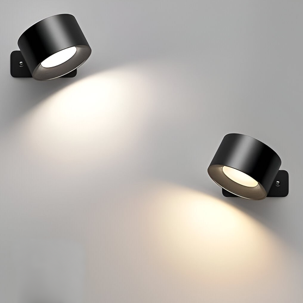 Trådlös Vägglampa Justerbar för Vardagsrum och Sänglampa Vägg Inomhus 1