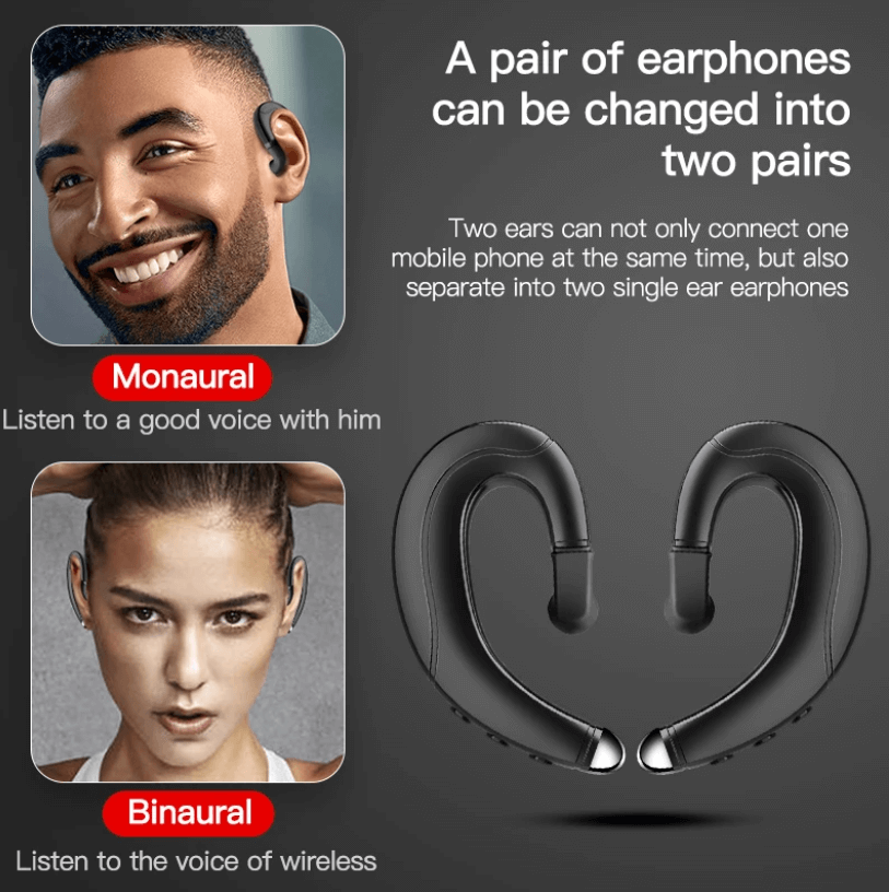 Trådlösa Hörlurar med Benledningsteknik för Aktiv Livsstil 2