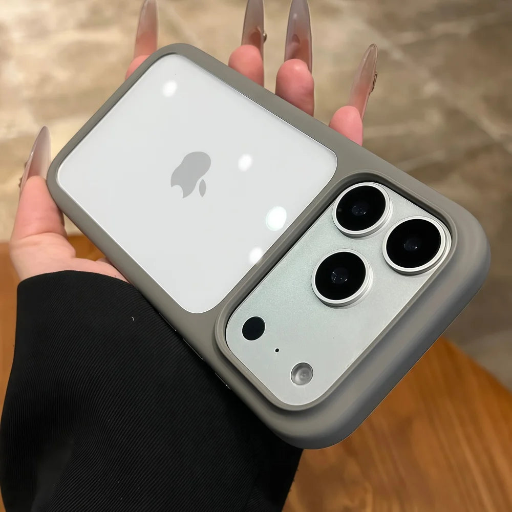 Transparent Telefonfodral För iPhone 17 Pro Max Stötsäkert Design 13