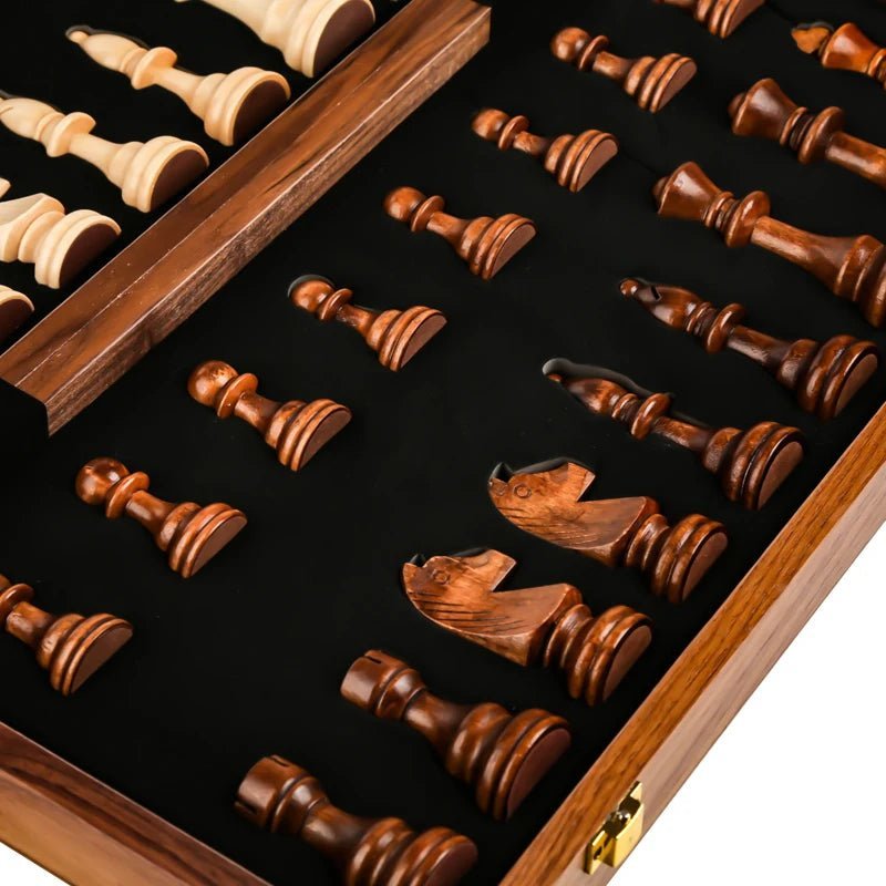 Träschackset med Vikbar Bräda 7