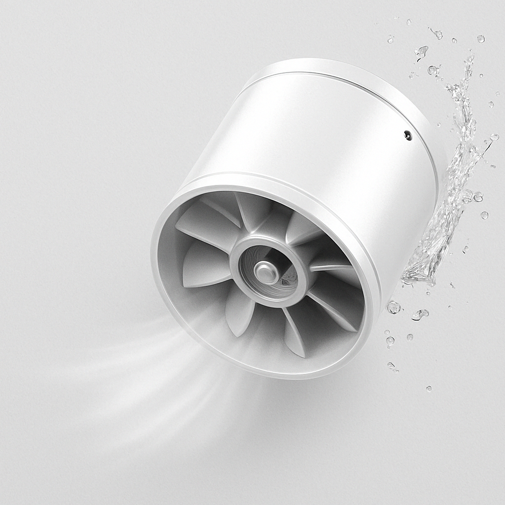 Tyst Ventilationsfläkt för Hem och Kontor 8