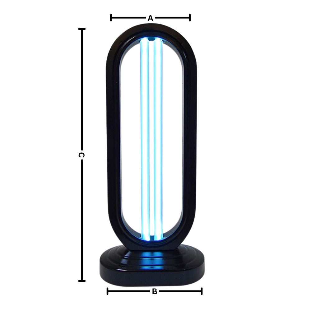 UV Lampa För Hem och Resor, Portabel Desinfektionslampa med Fjärrkontroll 6