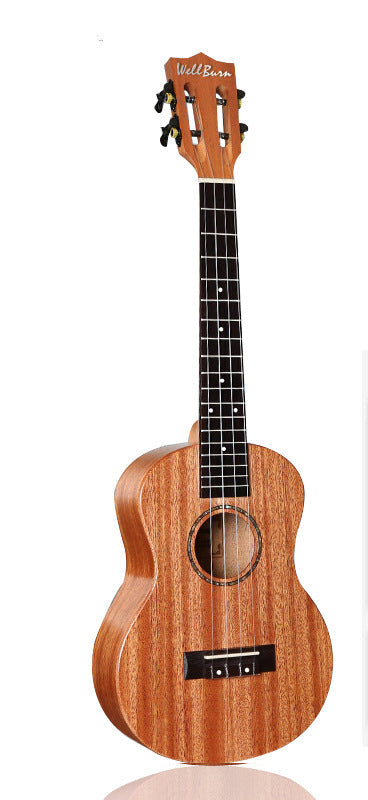 Ukulele för kvinnor och män med trädesign och bärbar stil 3