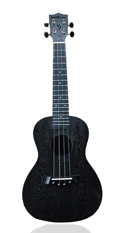 Ukulele för kvinnor och män med trädesign och bärbar stil 4