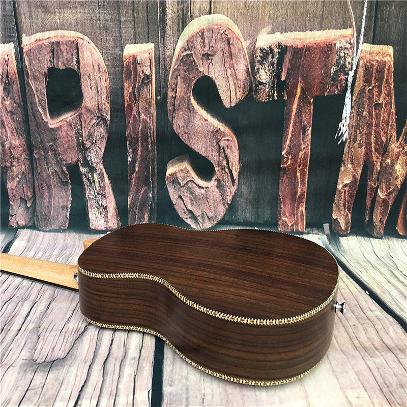 Unisex 23-tums Ukulele Med Regnbågskropp 3