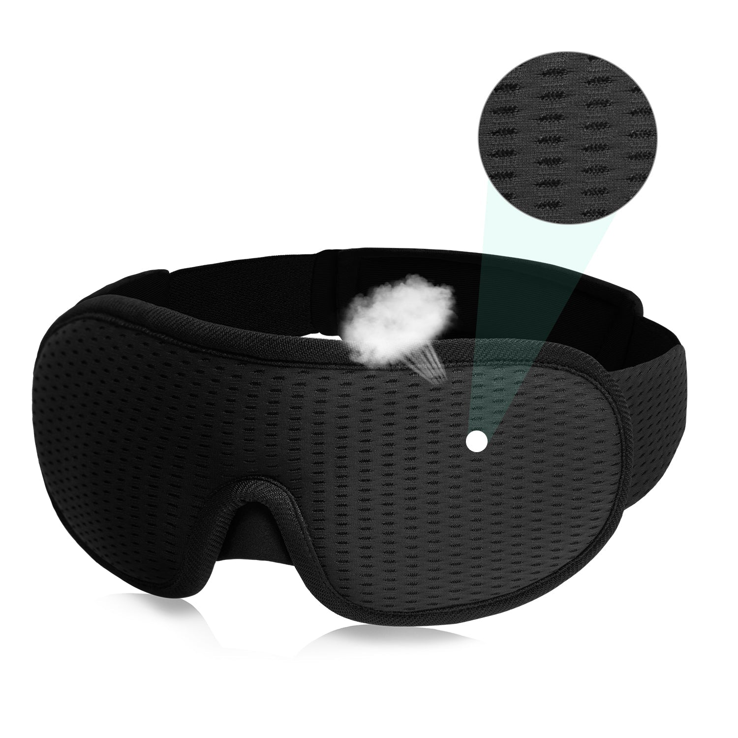 Unisex 3D Silmämaski Mukavalla Istuvuudella 0
