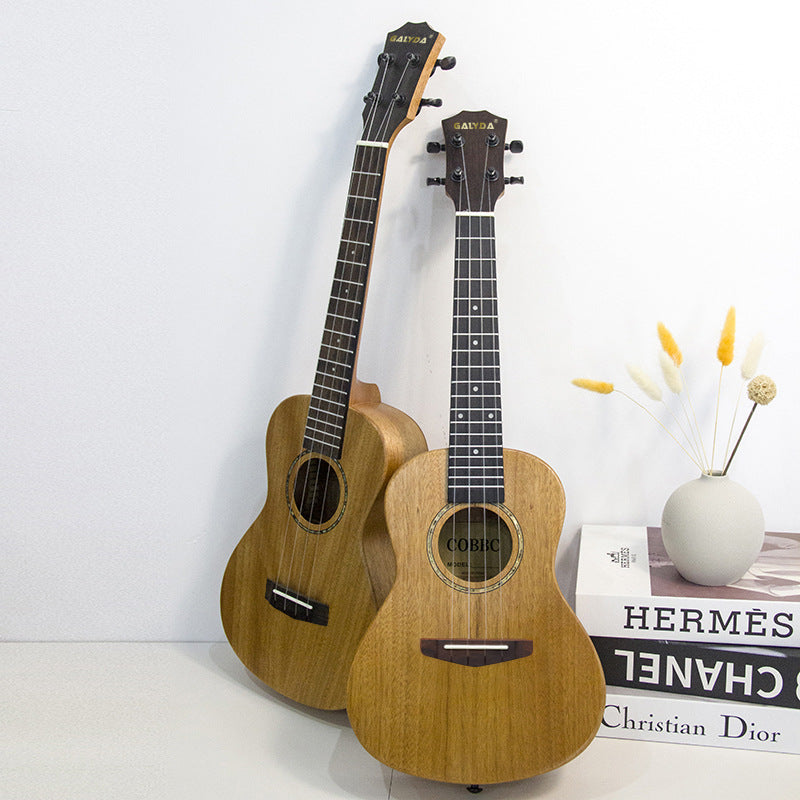 Unisex Akustisk Ukulele Med Varm Klang 5
