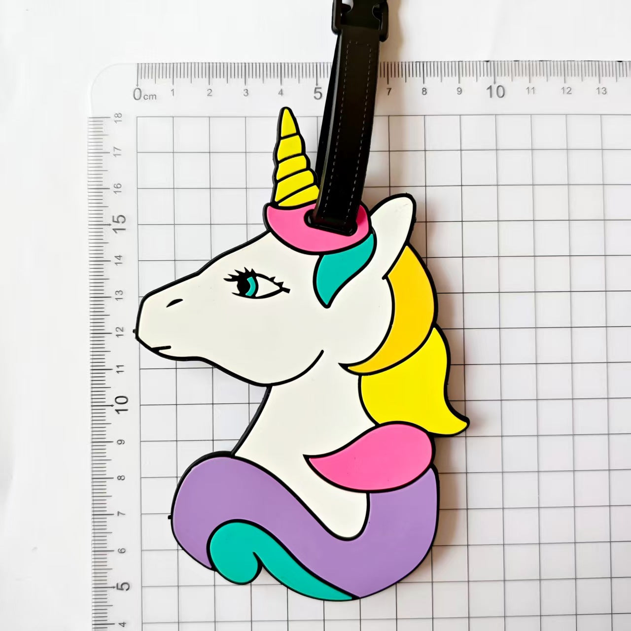 Unisex Bagagelapp Lekfull Enhörningsdesign 5