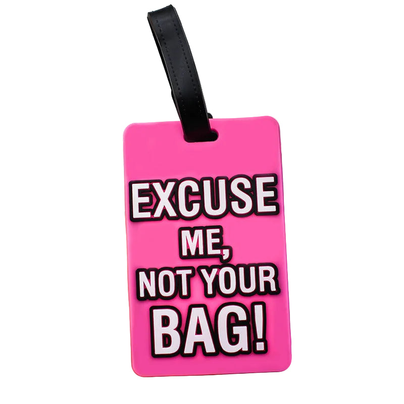 Unisex Bagagelapp med Humoristisk Design 0