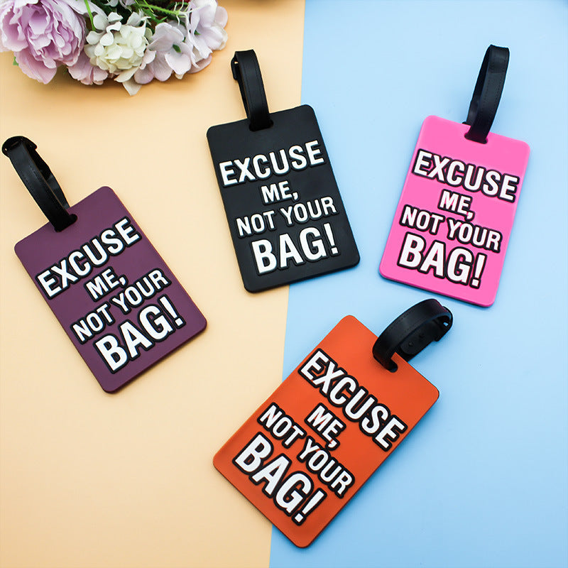 Unisex Bagagelapp med Humoristisk Design 1