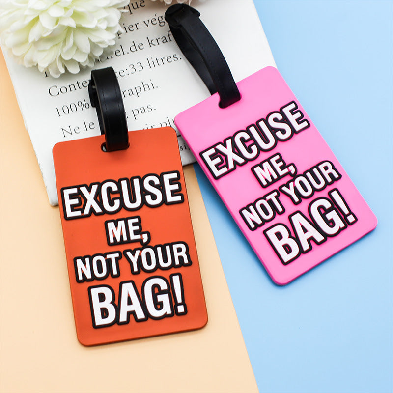 Unisex Bagagelapp med Humoristisk Design 3