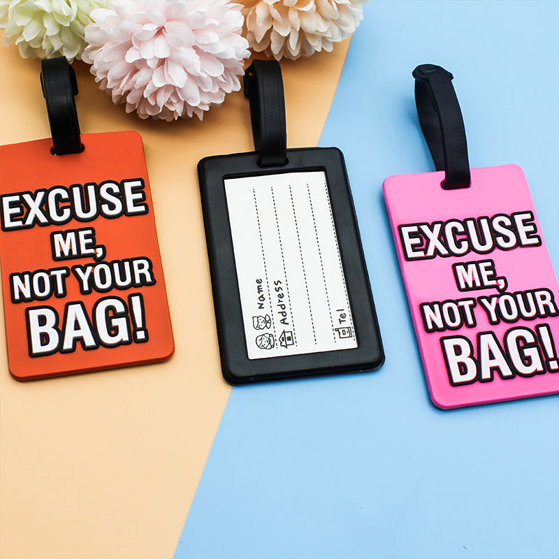 Unisex Bagagelapp med Humoristisk Design 4