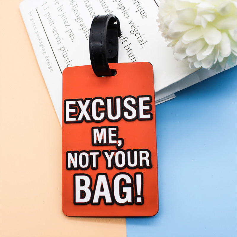 Unisex Bagagelapp med Humoristisk Design 6