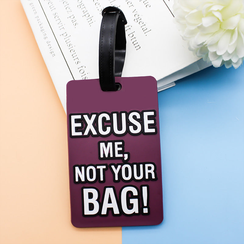 Unisex Bagagelapp med Humoristisk Design 7