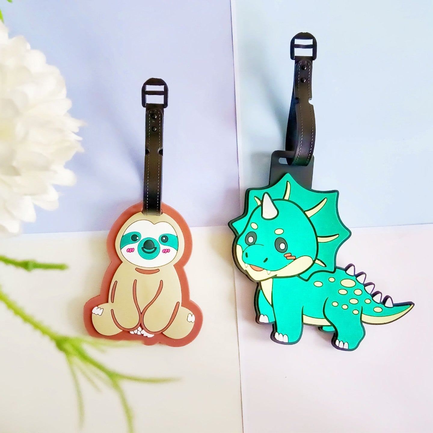 Unisex Bagagelapp med Llamadesign Lekfull 2