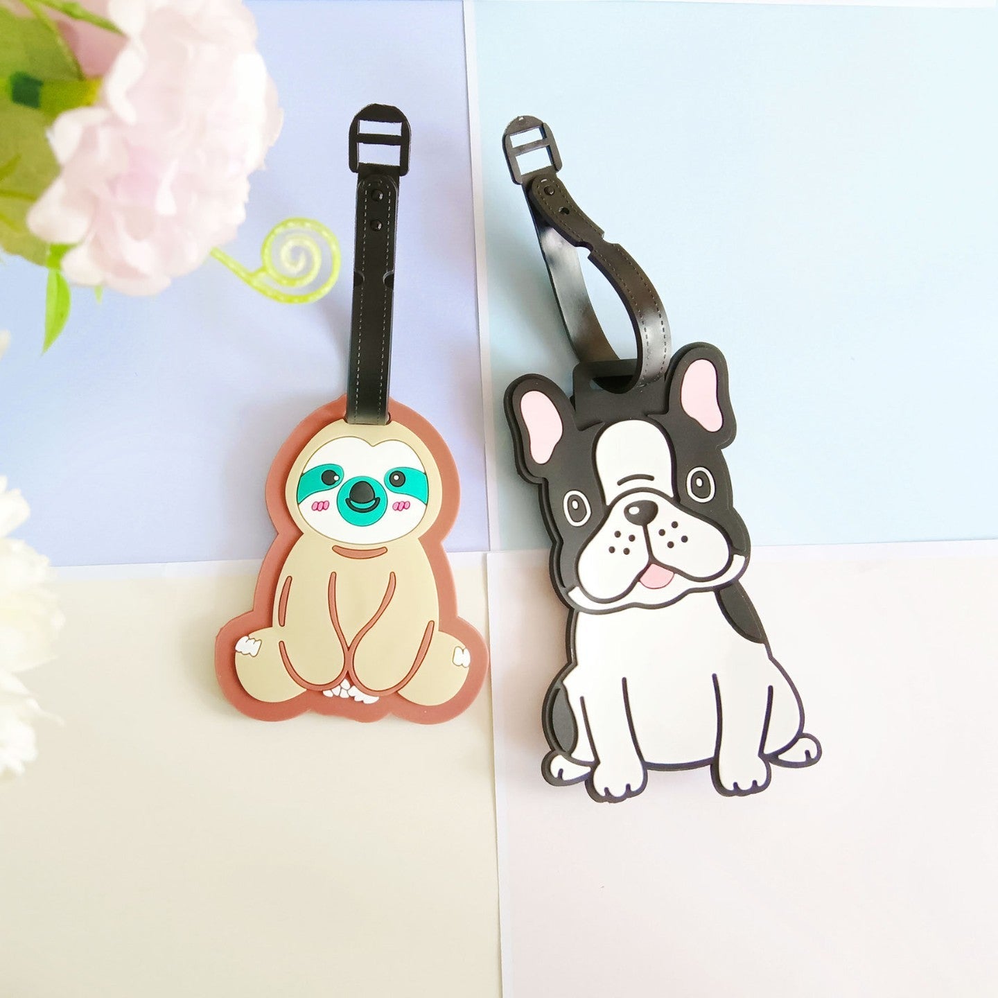 Unisex Bagagelapp med Llamadesign Lekfull 3